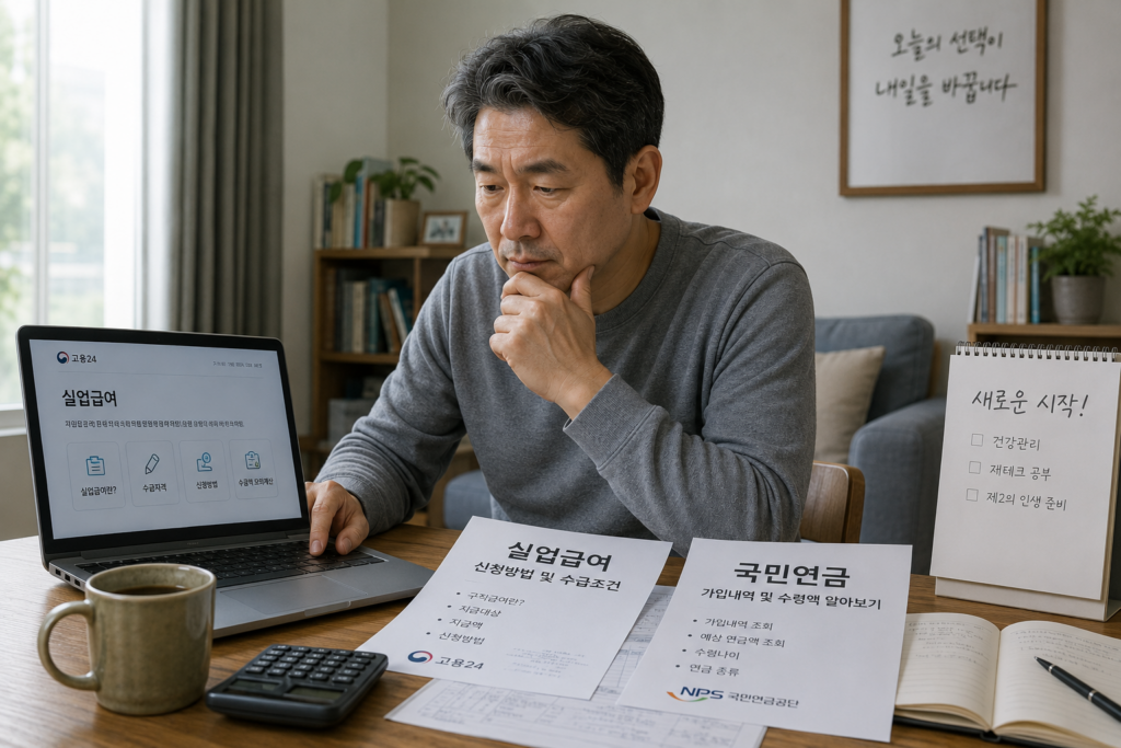 2026 국민연금 실업크레딧 신청방법, 실업급여 받는다면 꼭 확인하세요 1 ChatGPT Image 2026년 8월 10일 오전 11 05 14