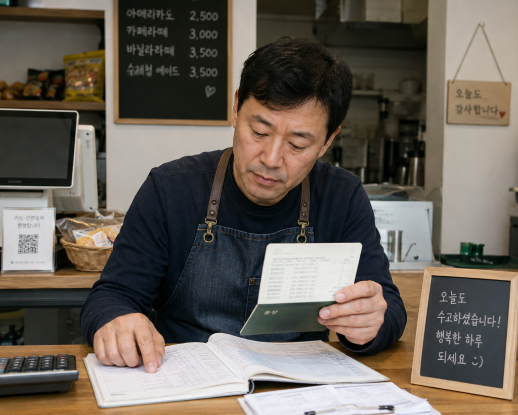 2026 소상공인 정책자금 대출 신청방법, 자격조건과 금리 한도 총정리 1 소상공인 통장확인모습